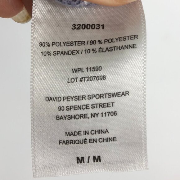 32 Degrees Lavender Round Neck Short  Sleeve Activewear Shirt M - Picture 7 of 9